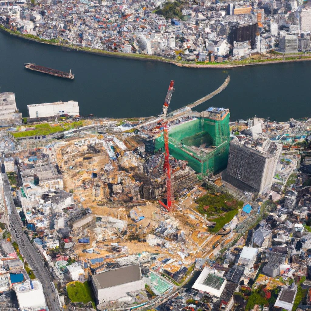 施工エリアについて