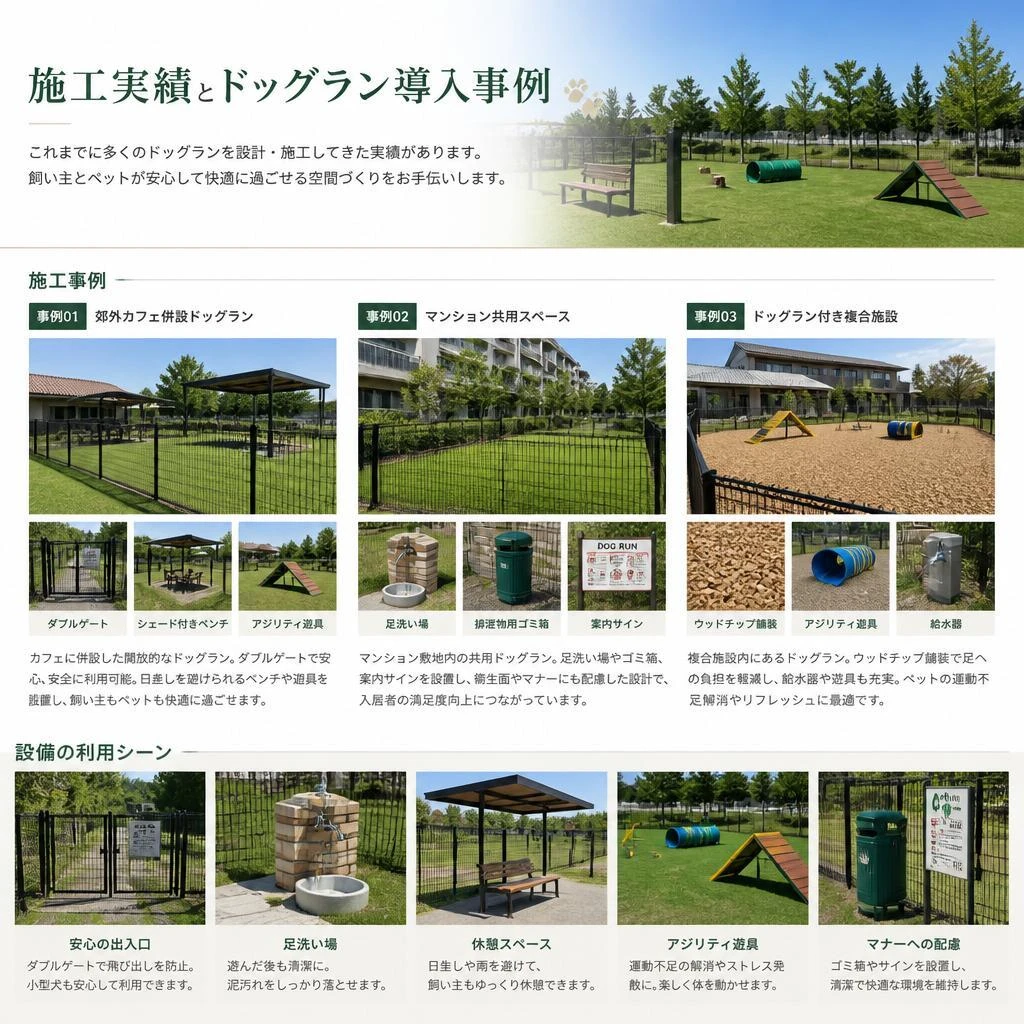 実績と施工事例